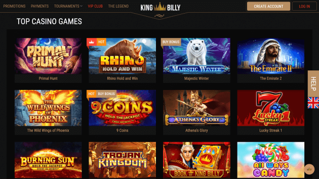 King Billy Casino