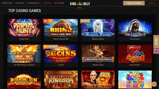 King Billy Casino